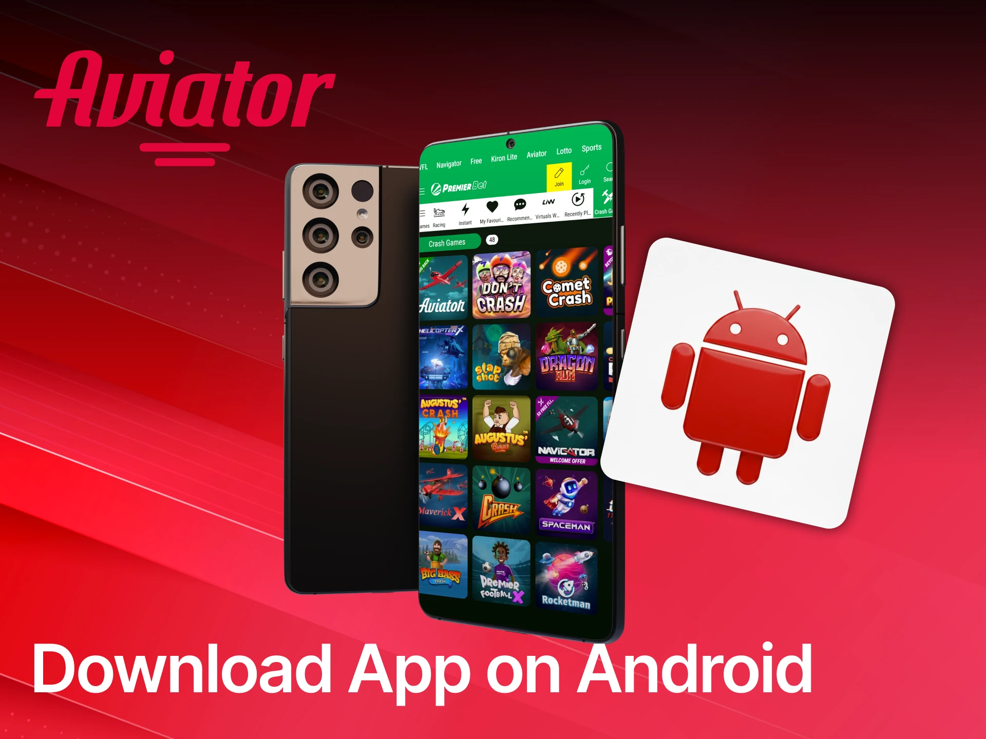 Download the app on Android and start playing the Aviator in Malawi.
