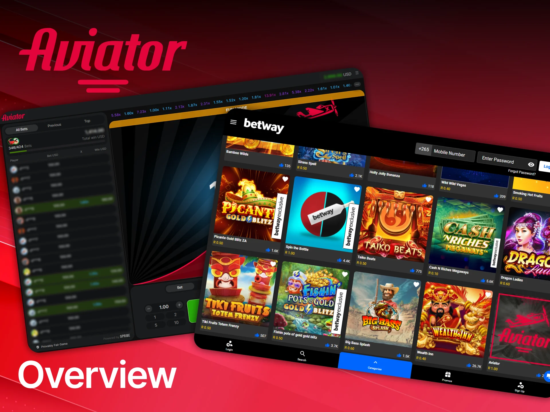 Review the Aviator overview to understand the game’s features at Betway.