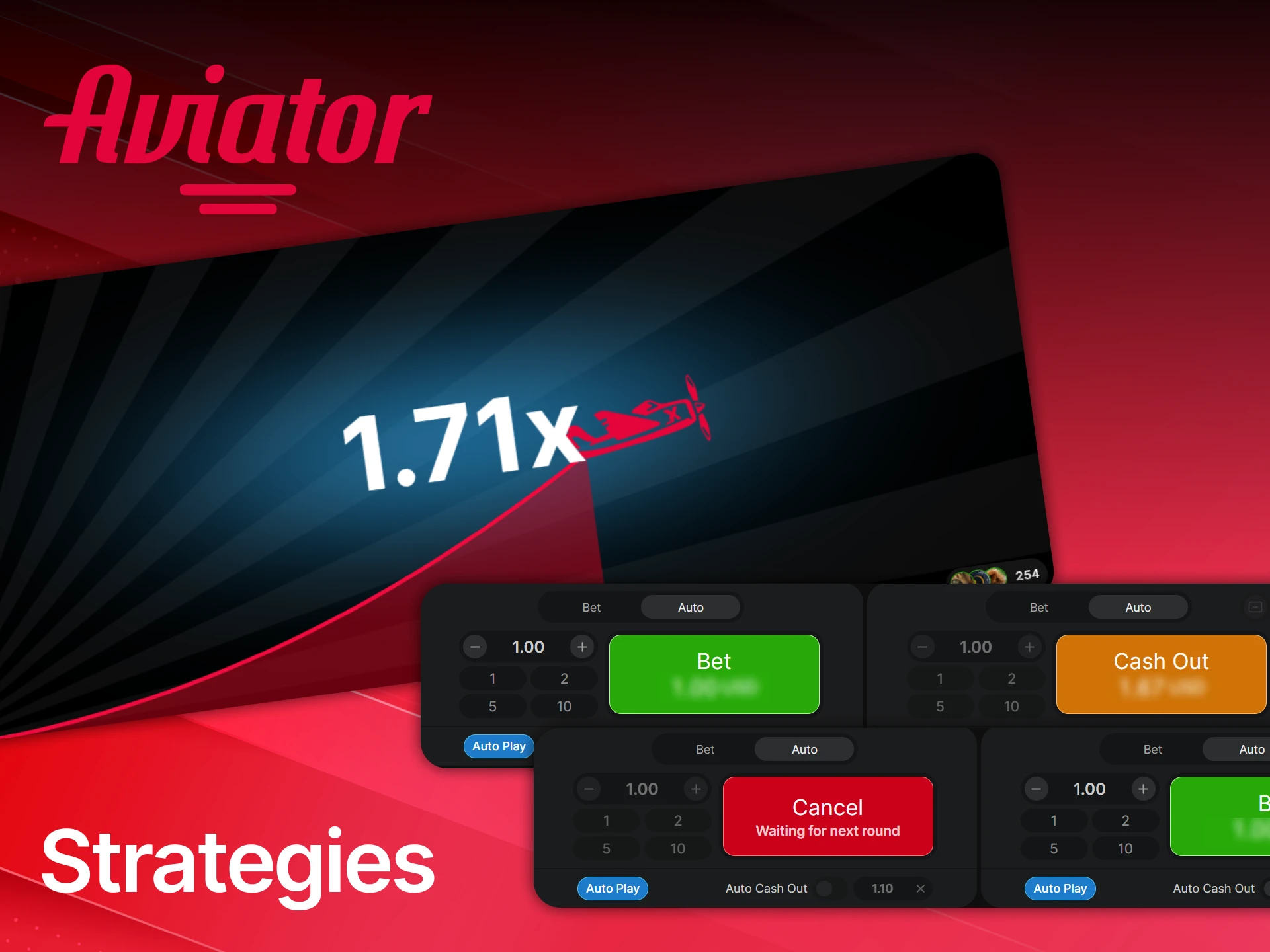 Learn and apply proven strategies in Aviator.