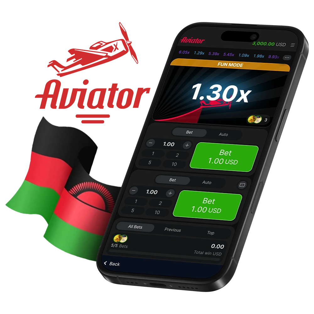 Maximize your payout by flying Aviator, the top game for players from Malawi.