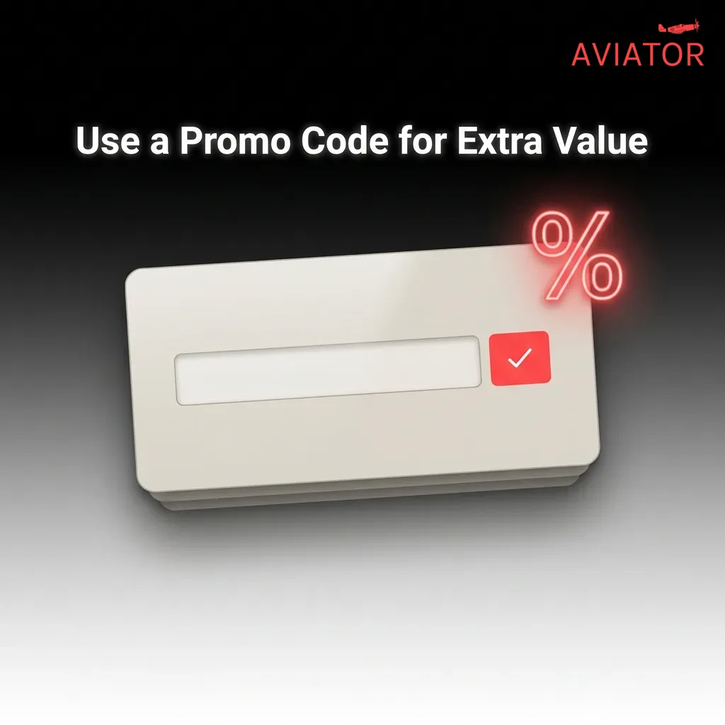 Person entering promo code AVIATOR200 in registration form to unlock bonus free bets and extra betting value