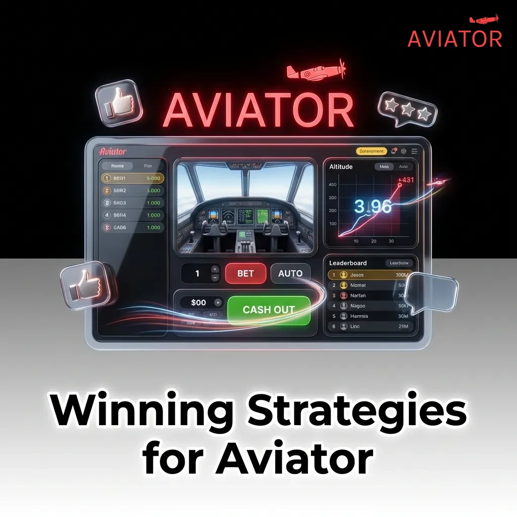 Players reviewing Aviator betting strategies on screen showing dual bet options and auto-cashout multiplier settings