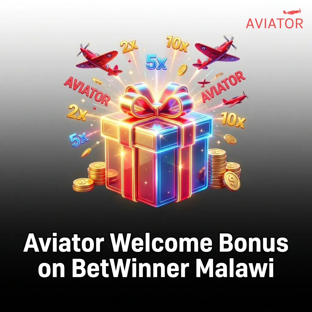 BetWinner Malawi Aviator welcome bonus of 122,250 MWK plus 100 free spins for new casino players with first deposit.