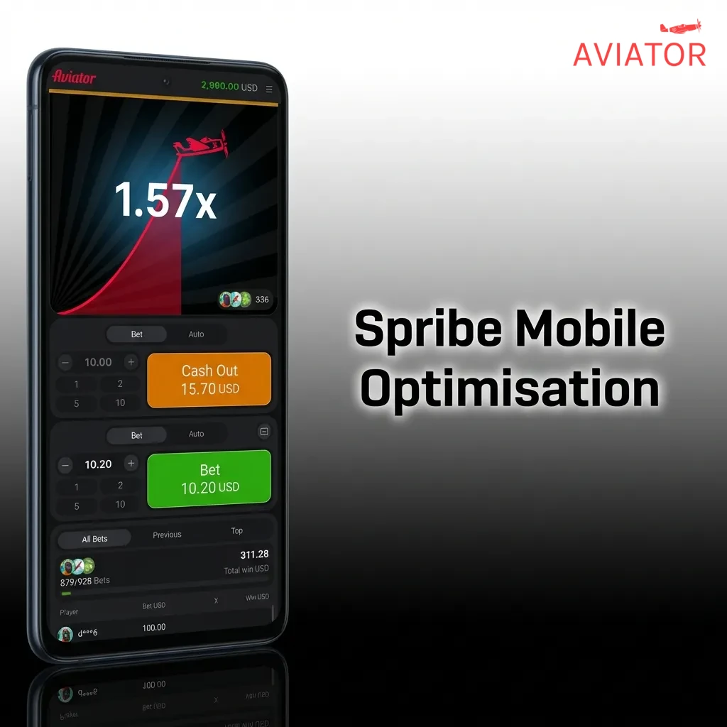 Mobile user playing Spribe's HTML5 casino game on smartphone with optimized touch controls and streamlined interface