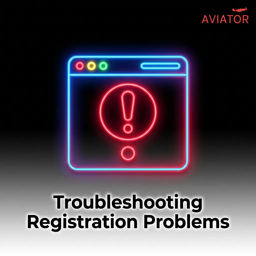 Guide showing common casino registration problems and solutions including verification codes, button errors, and account issues