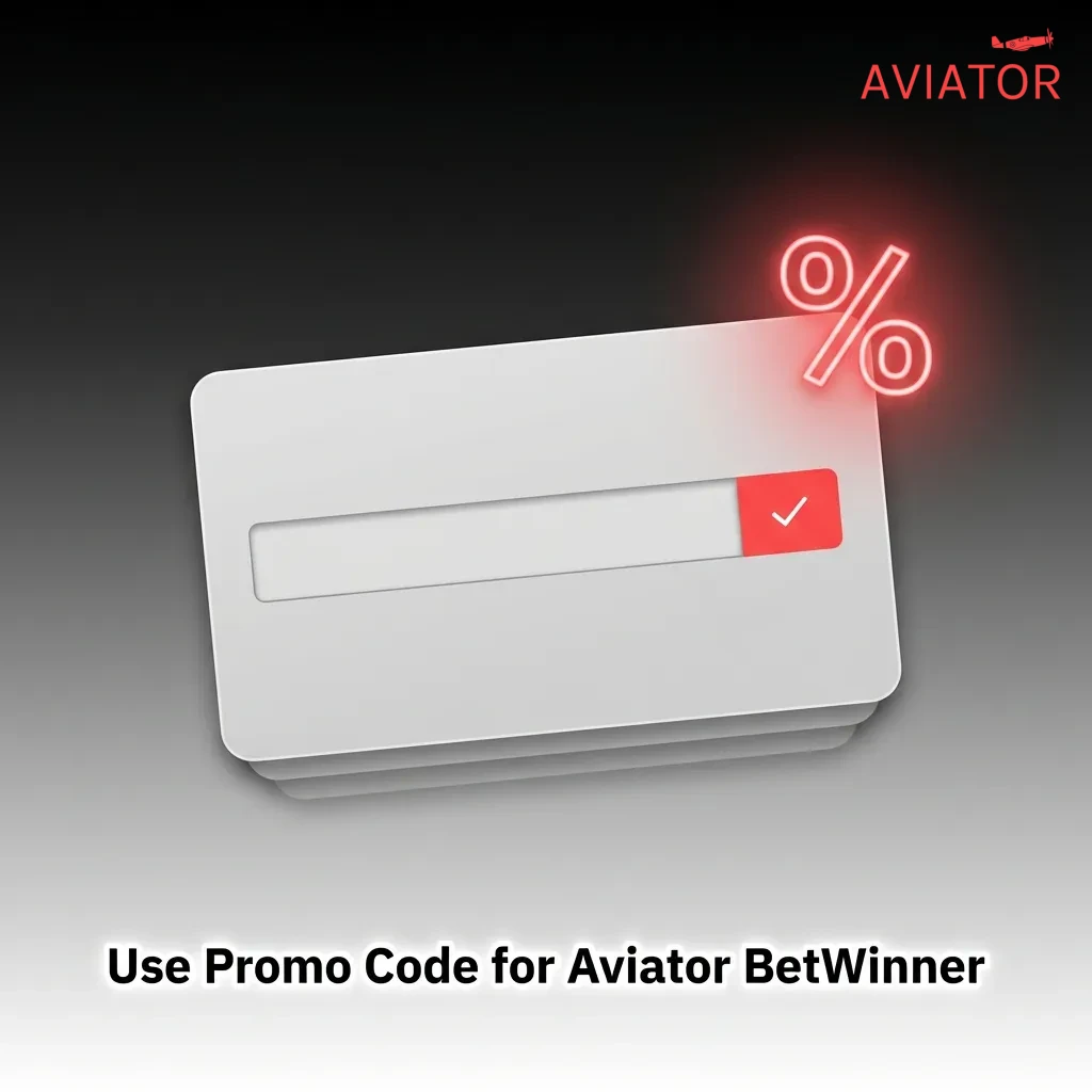 Aviator BetWinner promo code entry screen showing registration field with AVIATOR100 code for bonus deposit offer
