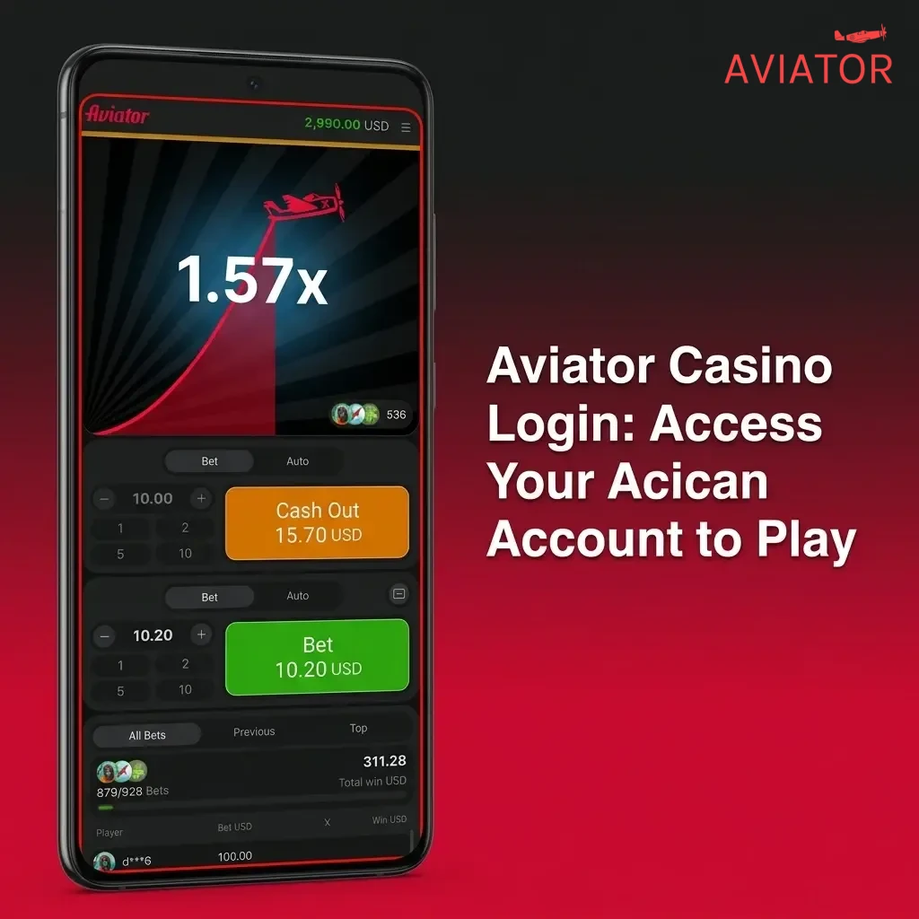 Aviator Casino login screen showing step-by-step account access process on desktop and mobile platforms