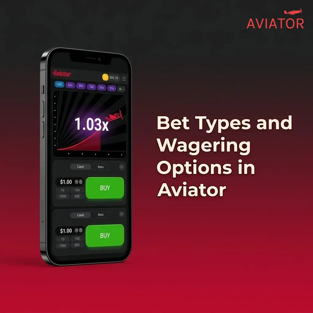 Aviator bet types including single, double, auto-bet and auto-cashout wagering options shown in game panels