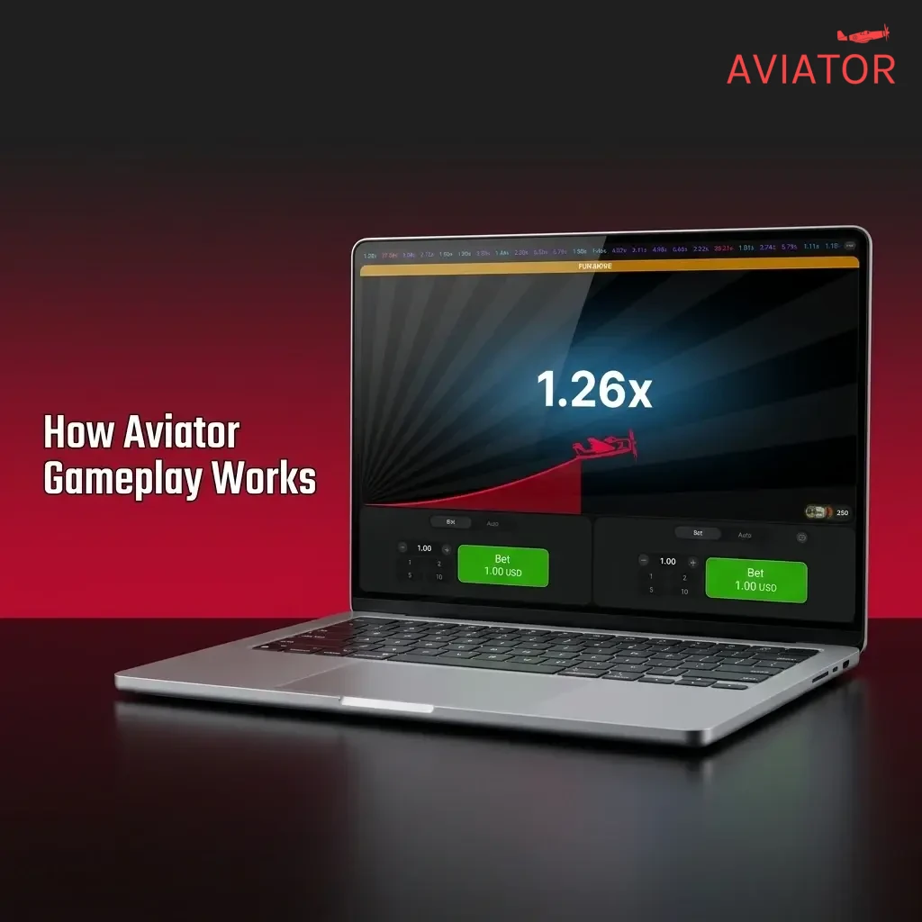 Aviator game screen showing plane with rising multiplier, cash-out button, and bet controls during fast-paced round