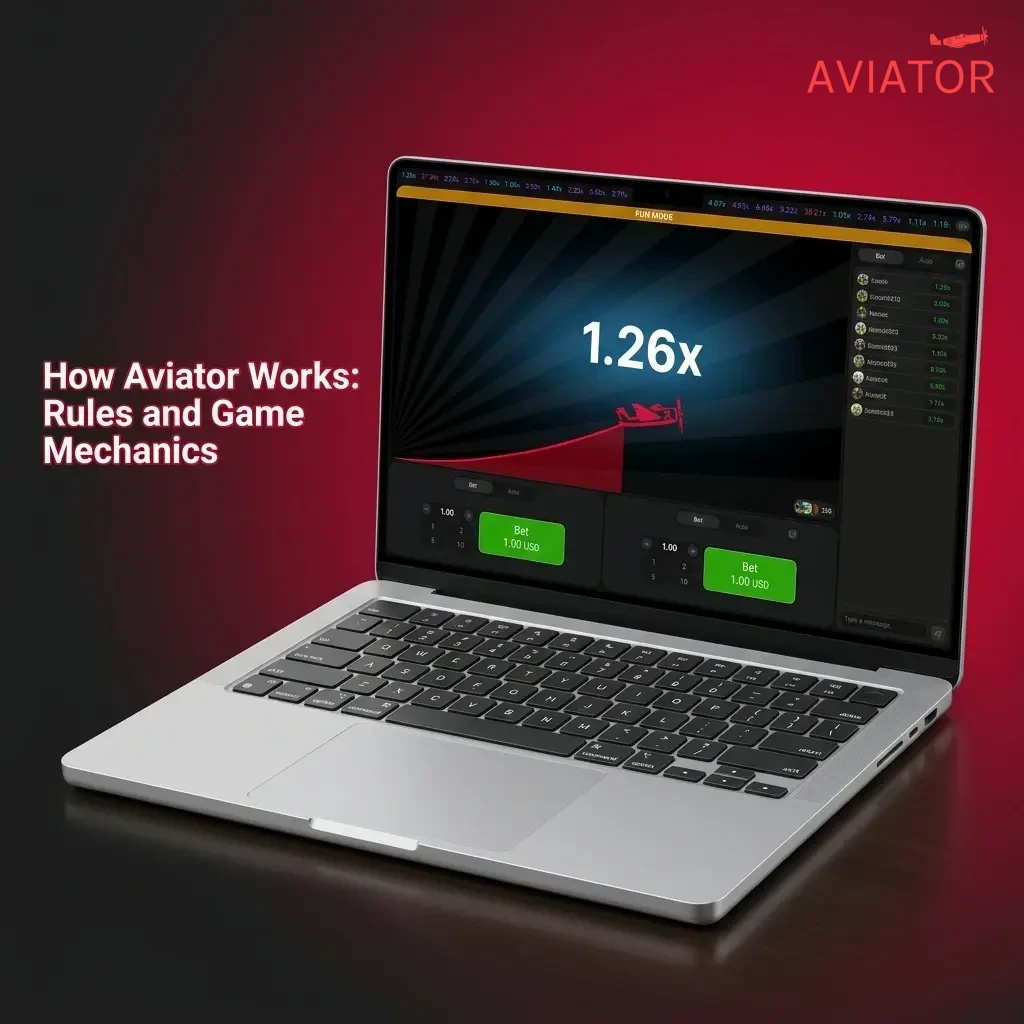 Aviator crash game round showing plane taking off with rising multiplier and cash out button on betting panel