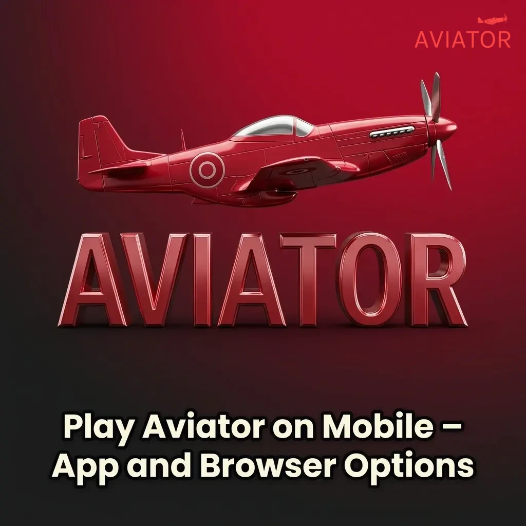 Aviator game on mobile app and browser for Android and iOS with fast gameplay and touch controls