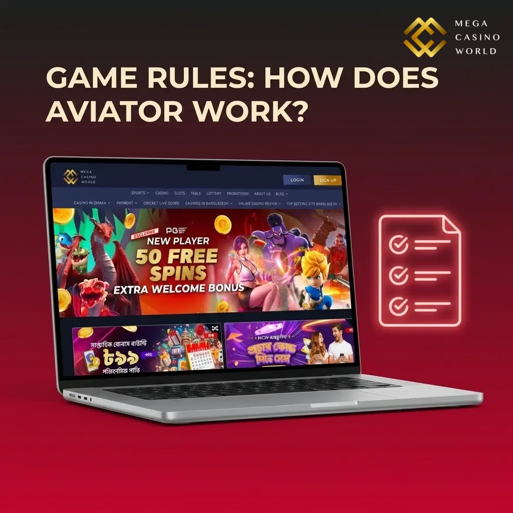 Aviator game rules showing plane takeoff with rising multiplier, cash out button, and bet limits from ₹10 to ₹10,000