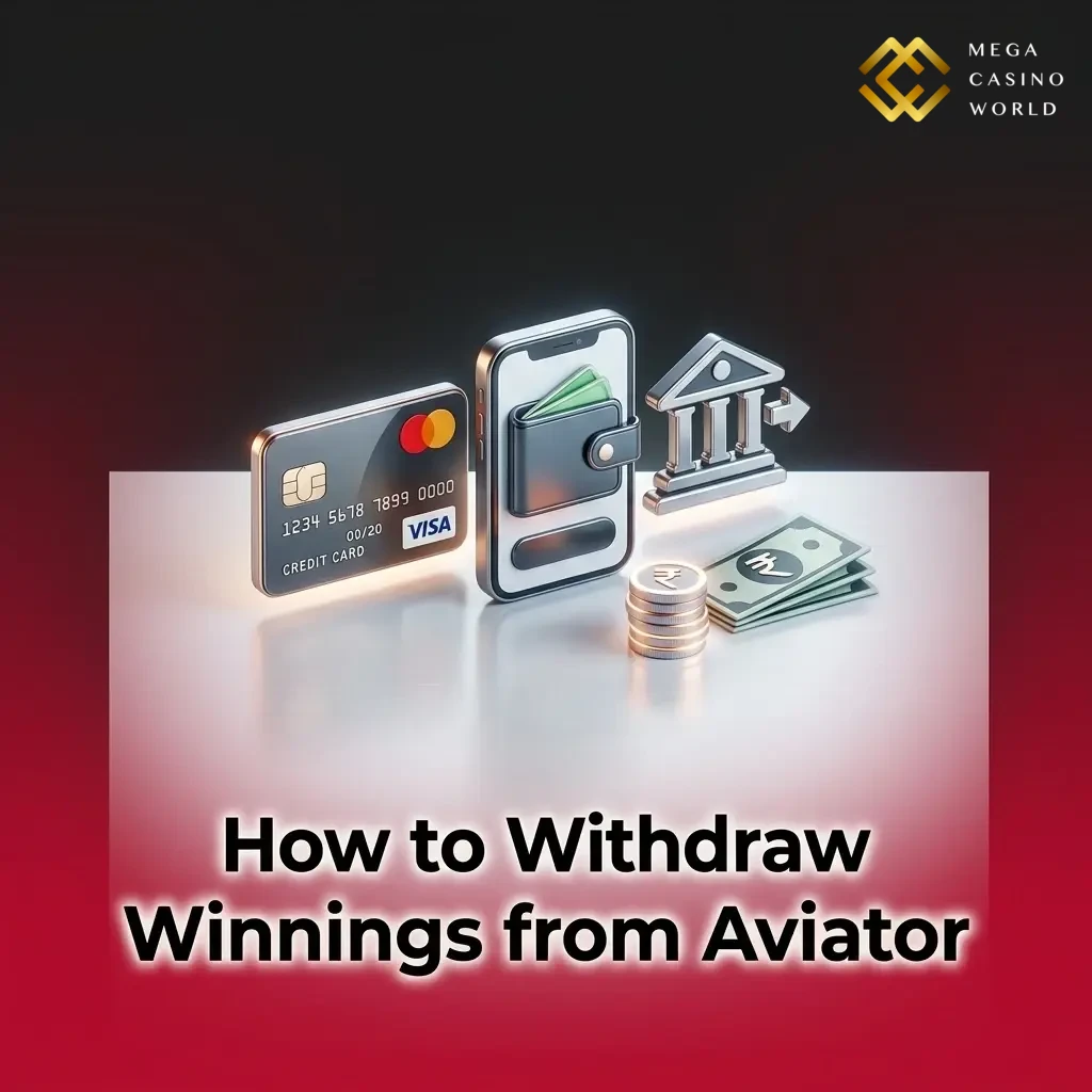 Steps to withdraw winnings from Aviator on Mega Casino World app via UPI, PayTM, or bank transfer