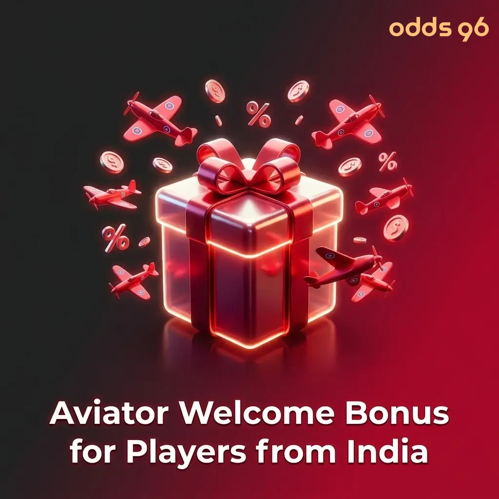 Odds96 welcome bonus up to 500% and 5000 EUR for Indian players to use on Aviator game