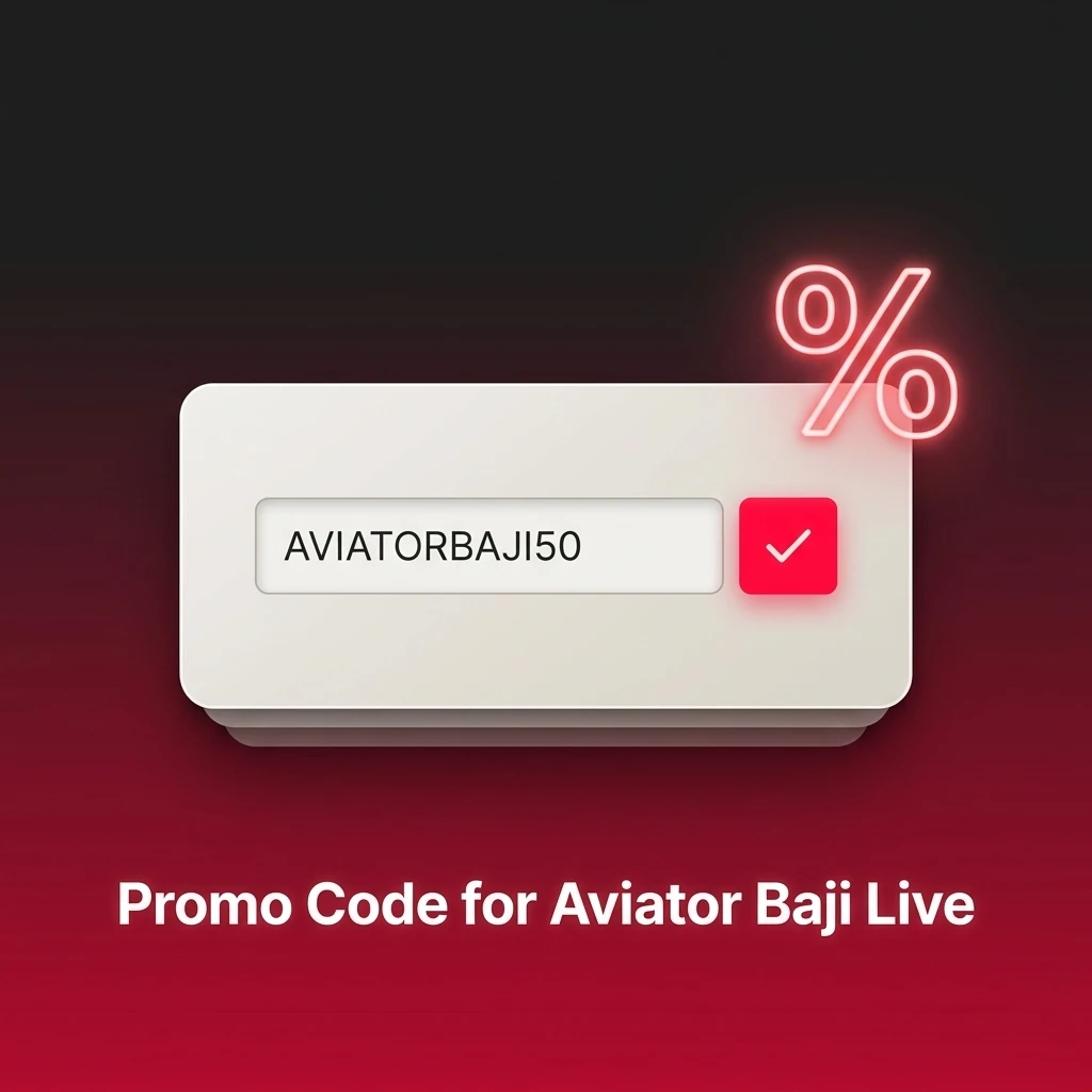 Baji Live Aviator promo code entry field during registration for bonus rewards