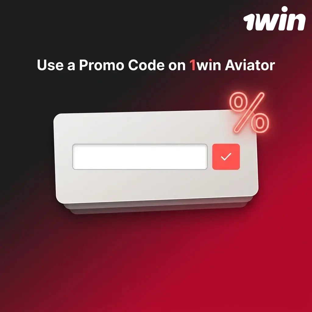 Enter promo code 1WINBONUS on 1win Aviator during registration to get bonus value on your first deposit